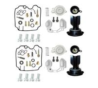 Kit Réparation Carburateur Compatible avec Ducati pour Supersport 600 750 900 Pièces De Reconstruction Assy À Diaphragme Aircut Flottant Kit révision carburateur(Type 4)