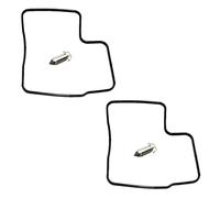 Kit Réparation Carburateur Compatible avec Steed 400 pour Shadow 400 NV400 Cylindre Type V Flotteur Carburateur Pièces Découpées À L'air Kit de réparation carburateur(Type 1)