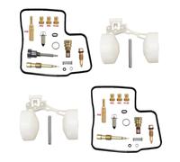 Kit Réparation Carburateur Compatible avec Steed 400 pour Shadow 400 NV400 Cylindre Type V Flotteur Carburateur Pièces Découpées À L'air Kit de réparation carburateur(Type 3)