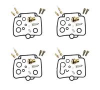 Kit réparation carburateur Compatible Avec Suzuki Pour GSF1200SA Pour Bandit GV75A 1997-2000 Kit De Réparation Diaphragme Sous Vide De Joint D'aiguille De Flotteur De Carburateur Moto(F 4sets)
