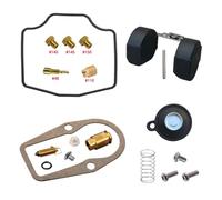 Kit Réparation Carburateur Compatible avec Yamaha pour TT 600 4LW 4GV 1993-1996 TT600 TT600E TT600S Ensemble Diaphragme Flottant Pièces Reconstruction Carburateur Kit de réparation carbu(Type 2)