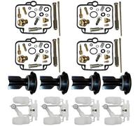 Kit réparation carburateur Kit De Réparation Carburateur Moto pour Suzuki GSX-R 1100W GSXR1100 GSXR 1100 W GSX-R1100W Flotteur À Aiguille Flottante Reconstruction