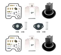 Kit réparation carburateur Kit De Réparation Carburateur pour Yamaha DRAGSTAR XVS1100 XVS 1100 5EL 5KS 5YS 1999-2006 Reconstruction(Ensemble 8)