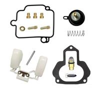 Kit réparation carburateur Kit De Réparation Carburateur pour Yamaha Warrior YFM350X 1987-2004, Ensemble Remplacement avec Flotteur Et Diaphragme Reconstruction(Ensemble 1)