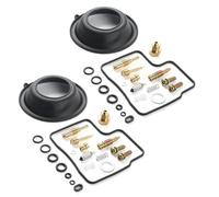 Kit Réparation Carburateur Moto diaphragme Piston 2 Jeux pour Shadow pour VT700C pour VT750C Kits de réparation