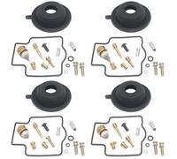 Kit Réparation Carburateur pour Kawasaki pour ZX1100 pour C1-C4 Siège D'aiguille Flottant Et Membrane Reconstruction(4 Kit)