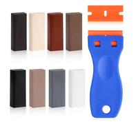 Kit Reparation Carrelage, kit de réparation de carrelage pour carrelage, pierre naturelle, réparation de marbre, kit de réparation de cire dure également pour sols stratifiés, bois, parquet et vinyle