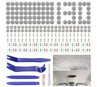 kit reparation ciel de toit voiture,punaise ciel de toit voiture gris,kit ciel de toit,attache capitonnage voiture,kit rivet reparation voiture ciel de toit