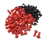 Kit Réparation Crevasse 180PCS Acier Raffiné Durable | 180 pièces champignons, caoutchouc résistant à l'usure, non déformable, pour pneus auto moto