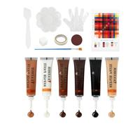 Kit Réparation Cuir 6 Couleurs Pâte Réparatrice Simili Canapé Siège Auto | Une notice d'utilisation fournie dans le kit. Suivez les étapes indiquées pour réaliser facilement vos réparations sur cuir.
