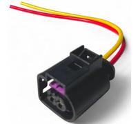 Kit Réparation Fiche Connecteur Faisceau Cable avec 2 broches compatible pour Audi, Seat, Skoda, et Volkswagen OEM 4D0971992 9001925