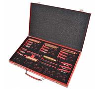 vidaXL Kit réparation filetage bougie préchauffage 63pcs M8 M9 M10 M12