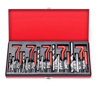 Kit réparation filets 131 pièces, métrique M5/M6/M8/M10/M12, coffret rangement organisé, outils réparation moteur automobile
