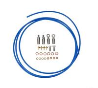 Kit Réparation Frein Disque Vélo Avec Connecteur | Matériau ABS et métal, pour robuste, résistant , couleurs variées, usage longue durée(Blue)