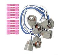Kit Réparation Injecteur Diesel 6x Connecteurs Faisceau Pigtail pour Nissan pour hyundai pour kia - Adaptateur pour prise Compatible 1802-591338