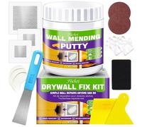 Kit Réparation Murale 500G Pâte À Reboucher Trous Et Fissures Séchage Rapide Imperméable Et Peignable
