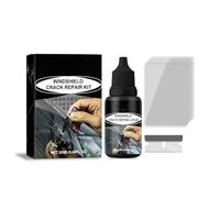 Kit Reparation Pare Brise,Colle de Réparation de Verre Automobile,Liquide de Réparation de Verre de Voiture,Efface Rayure Pare Brise pour Fissures,Yeux Taureau,Fissures en Forme D'étoile