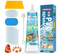 Kit Réparation Piscine, Réparation des Dommages Causés au PVC et au Vinyle