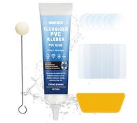 Kit Réparation Piscine, Rustine Piscine, Rustine Matelas Gonflable | Transparente, Imperméable Et Durable, Colle PVC Haute Peut Réparer Toutes Sortes D'articles Gonflables