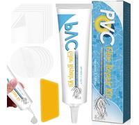 Kit Reparation Piscine, Rustine Piscine, Rustine Spa Gonflable, Transparente Kit Reparation Spa Gonflable, Reparation Liner Piscine, Rustine Matelas Gonflable pour Bouées, Produits Gonflables