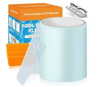 Kit Réparation Piscine Sous l'Eau - Rustine PVC 10x150cm Imperméable Patch, Ruban Tubulaire - Pour Liner, Spa, Matelas Gonflables