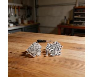 Kit Réparation Pneus Auto-adhésives Acier Kit Réparation Pneus(100PCS) | Installation outil complexe, vissage direct, opération simple, , route