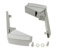 Liebherr 9590180 Kit de réparation de poignée de porte pour réfrigérateur et congélateur Argenté