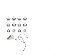 Kit Réparation pour porte avec Harnais Interrupteur et Kit Réparation | Engrenage Levier pour Modèles 1042845-00-A/B, Clips Fixation Panneau et Pare-Eau, Pièce Rechange Compatible