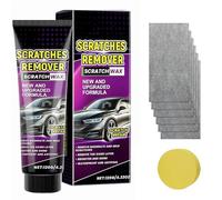 Kit Réparation Rayures Voiture 120g, 2026 New Polish Efface Rayures Carrosserie, Pâte Réparatrice Rayures Auto