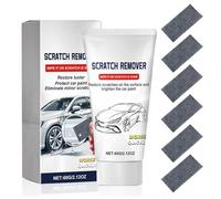 Kit Réparation Rayures Voiture,Car Scratch Remover, 2025 Polish Efface Rayures Carrosserie, avec 6 x Lingettes Nano + Pâte Polissage 60g, Rénovateur Carrosserie Auto pour Peinture & Brillance