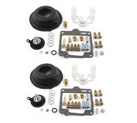 Kit Réparation Reconstruction Carburateur Moto, 2 Ensembles, pour Virago XV750 1988-1997 XV1100 1988-1999 Kit réparation pièces d'usure carb