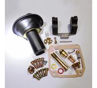Kit Réparation Remplacement Carburateur pour Suzuki GN125 1982-2001, Joints D'étanchéité, Soupape Flotteur, Diaphragme Dépression Pièces Reconstruction Carb