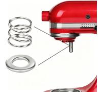 Kit Réparation Ressort Acier pour Mélangeur 3,5-7L(1 1) | Pour modèles 3,5L à 7L, exclut pour mini, s'adapte pour flex Edge, crochet pétrisseur, batteur plat