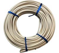 Kit Réparation Rotin Naturel 5.0mm (500g/Rouleau) - Cannage Rotin pour Vannerie, Tissage de Meubles en Osier | Flexible, Anticassant, Écologique