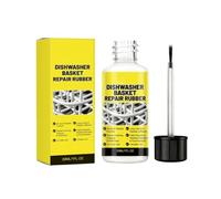 Kit Réparation Rouille Panier Lave-Vaisselle, Revêtement Caoutchouc Liquide | Séchage Rapide, Imperméable et Résistant à la Chaleur, Aide à Protéger et Rénover le Panier du Lave-Vaisselle