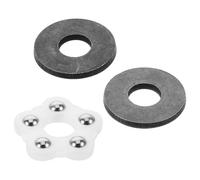 Kit Réparation Roulement à Billes pour Vérin à Gaz de Chaise Bureau | Acier et Plastique, Rondelles Métalliques, Rotation Fluide, Stabilisation Anti-basculement, pour Bases de Fauteuils Gaming