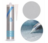 Kit réparation Rustine Gris clair + Colle MS-CLEAR sous l'eau