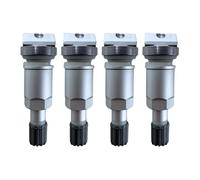 Kit réparation TPMS - Valve 52936D4100 - Aluminium argent - 4 pièces - Compatible Land Rover/Jaguar/Jeep
