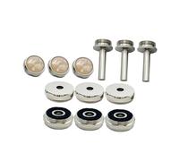 Kit Réparation Valve Trompette Cuivre Acrylique 12 Pièces | durable, pour trompette Bb, pocket trompette, cornet