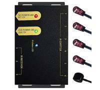 Kit répéteur infrarouge (3 entrées 6 sorties) Kit de système de répéteur infrarouge pour télécommandes Home Cinéma hors de vue. Rallonge infrarouge de 30 m, télécommande infrarouge pour appareils