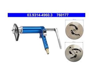 Kit repousse-piston de frein ATE 03.9314-4960.3