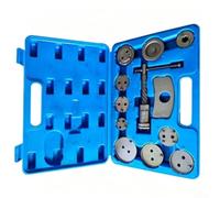 Kit Repousse Piston Frein 22 Acier Kit Repousse Piston Frein | Acier pour durable, finition résistante, usage intensif garage, 18 adaptateurs inclus, magnétiques