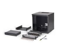 Kit Réseau 10 Pouces - DIGITUS - DN-49101-SET - 6U - Noir - SOHO PRO