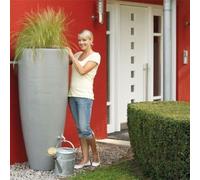 Kit Réservoir 2 en 1 300 L Gris - Longueur : 62 cm, Largeur : 62 cm