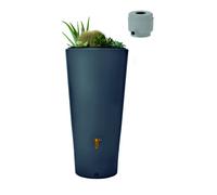 Kit réservoir 2 en 1 VASO 220L graphite - GRAF - Cuve aérienne - Polyéthylène - Gris graphite