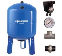 Kit réservoir vessie AQUASYSTEM vertical 100L - 1''