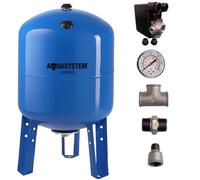 Kit réservoir vessie AQUASYSTEM vertical 200L - 1''