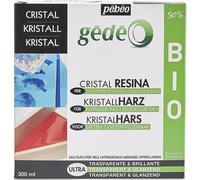 Kit résine cristal - Gédéo - Pébéo - Biosourcée - Moulage - 300 ml