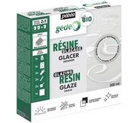 Pébéo – Kit résine de glaçage Gédéo biosourcée à 40% transparente brillante – 300 ml