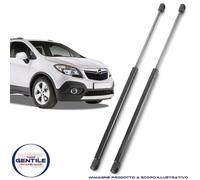 Kit Ressorts À Gaz Piston Coffre Arrière Opel Mokka Mokka X 2 Pièces Noir